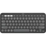 Logitech K380s Pebble Keys 2 Bluetooth Wireless Keyboard - Tonal Graphite