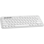Logitech K380s Pebble Keys 2 Bluetooth Wireless Keyboard - Tonal White - Image 2