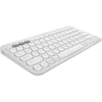 Logitech K380s Pebble Keys 2 Bluetooth Wireless Keyboard - Tonal White - Image 3