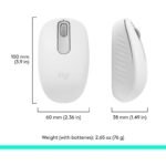 Logitech M196 Bluetooth Wireless Mouse - Off-White - Image 7
