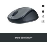 Logitech M235 Wireless Mouse - Blue - Image 4