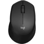 Logitech M331 Silent Plus Wireless Mouse - Black