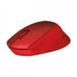 Logitech M331 Silent Plus Wireless Mouse - Red - Image 3