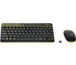Logitech MK240 Nano Wireless Keyboard Mouse Combo - Black Chartreuse Yellow - Image 4