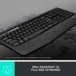 Logitech MK345 Comfort Wireless Keyboard and Mouse Combo - Image 4