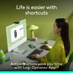 Logitech POP Bluetooth Wireless Mouse with Customizable Emoji - Nightfall - Image 2