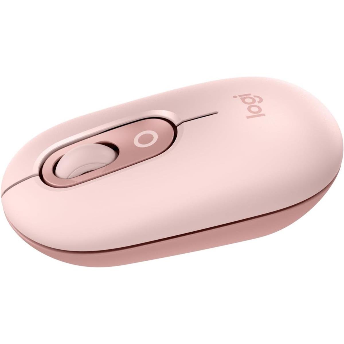 Logitech POP Bluetooth Wireless Mouse with Customizable Emoji - Rose ...