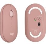 Logitech Pebble Mouse 2 M350s Slim Bluetooth Wireless Mouse - Tonal Rose - Image 2