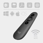 Logitech R500 Wireless Laser Presentation Remote - Black - Image 2