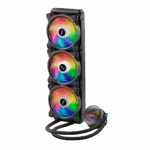 XPG Levante X 360 - 360mm ARGB AIO Liquid CPU Cooler - Black