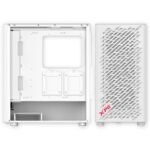 XPG Valor Air Mid-Tower ATX Case - White - Image 4