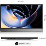 KOORUI E1511A - 15.6" FHD 60Hz IPS Portable Monitor with Built-in Speaker - Image 3