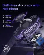 EasySMX X05Pro Multiplatform Wireless Gaming Controller with Quiet Button - Aurora Purple (Limited Edition) - Image 3