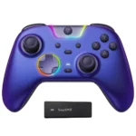 EasySMX X05Pro Multiplatform Wireless Gaming Controller with Quiet Button - Aurora Purple (Limited Edition)