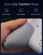 EasySMX X05Pro Multiplatform Wireless Gaming Controller with Quiet Button - White - Image 3