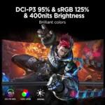 Koorui 34E6UC - 34" 180Hz UWQHD Ultrawide FreeSync Premium 1000R Curved Gaming Monitor - Image 7