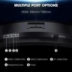 Koorui G3221SC - 32" 2K QHD 170Hz Adaptive Sync 1500R Curved Gaming Monitor - Image 6