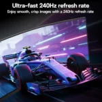 Koorui G3441XC - 34" 240Hz 1ms UWQHD Adaptive Sync 1500R Curved Gaming Monitor - Image 4