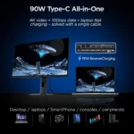 Koorui S2741LM - 27" Dual-Mode (4K UHD 160Hz & 1080P FHD 320Hz) 1ms QD-Mini-LED IPS HDR1400 Gaming Monitor with 90W USB-C - Image 5