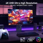Koorui S3241XO - 32" 4K UHD 240Hz 0.03ms QD-OLED HDR True Black 400 Adaptive Sync Gaming Monitor - Image 2