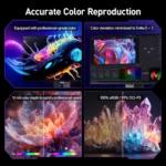 Koorui S3241XO - 32" 4K UHD 240Hz 0.03ms QD-OLED HDR True Black 400 Adaptive Sync Gaming Monitor - Image 3