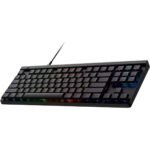 Logitech G515 TKL Wired Low Profile Gaming Keyboard - Tactile-Brown Switches - Black
