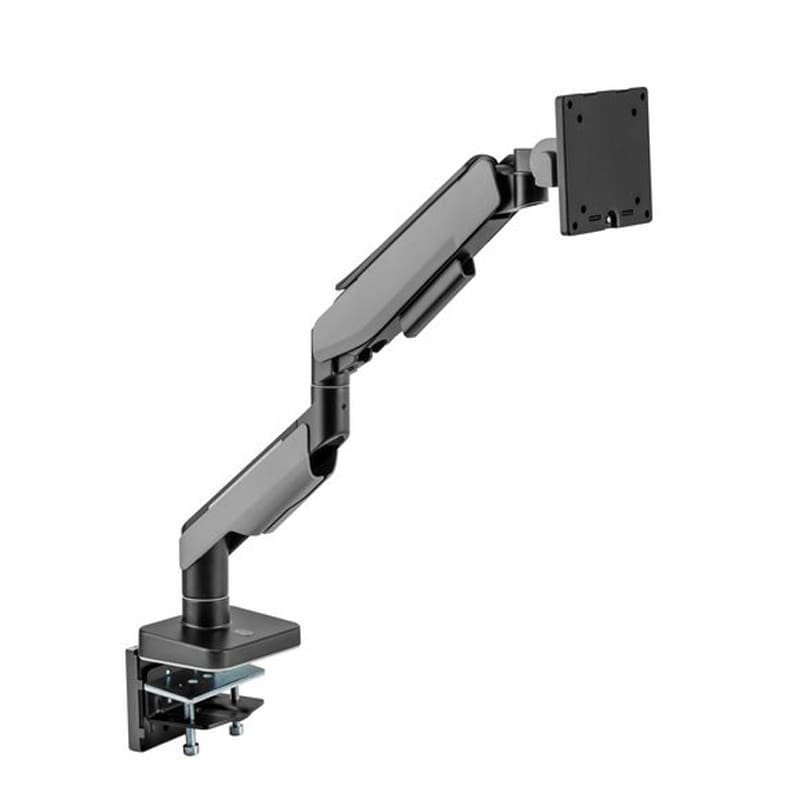 MXG HMA-12R-B Heavy Duty RGB Gaming Monitor Arm – Matte Gray