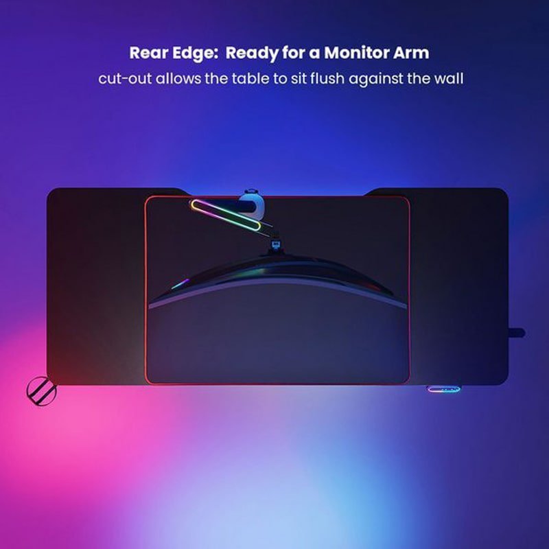 MXG MGD-01R Motorized Gaming Desk