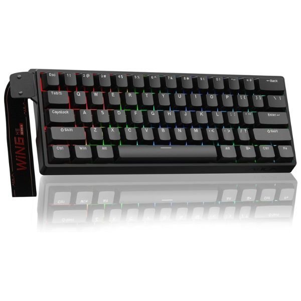 Aula Win60 HE Wired Magnetic Switch Keyboard - Black
