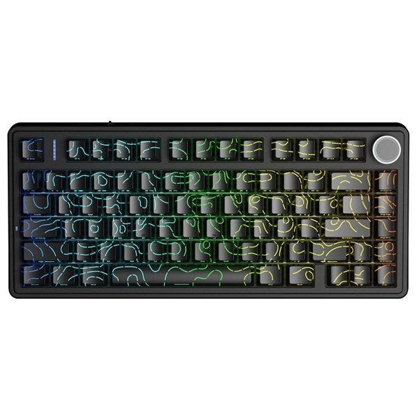 Aula F75 Wireless Mechanical Keyboard – Black Contour - Image 2