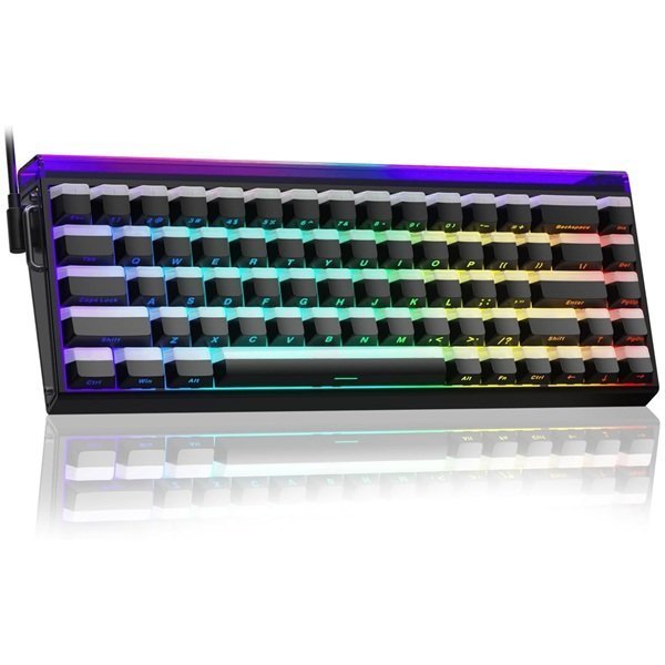 Aula Hero 68 HE Wired Magnetic Switch Keyboard - Black Lighthouse