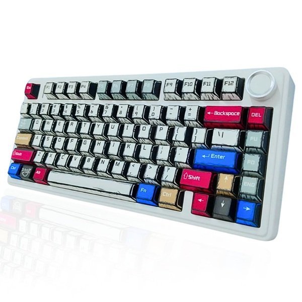 Aula F75 Wireless Mechanical Keyboard – Comic Keycaps - Image 2