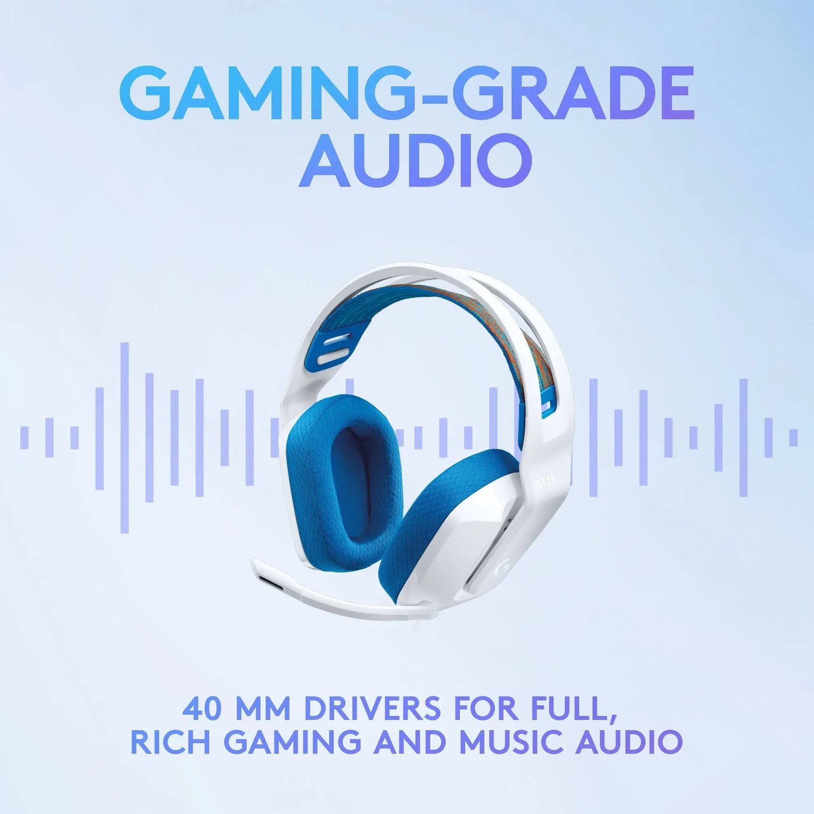 Logitech G G335 Gaming Headset White