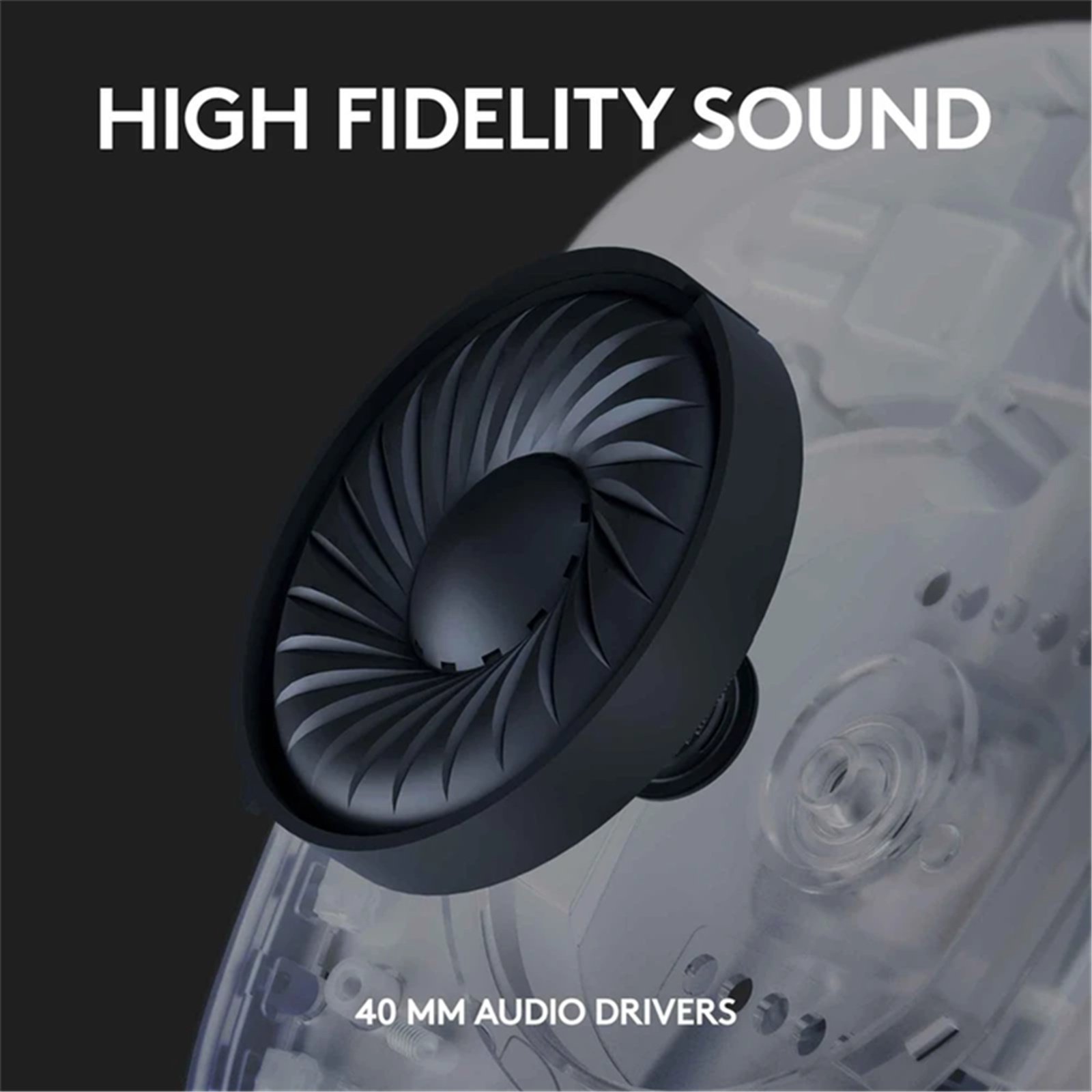 Logitech G G435 Wireless Gaming Headset – White