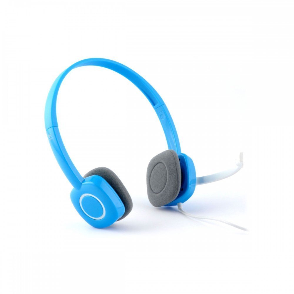 Logitech H150 Stereo Headset – Sky Blue - Image 2