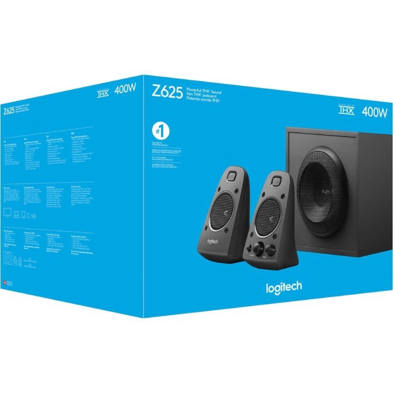Logitech Z625 2.1 THX Speaker System with Subwoofer