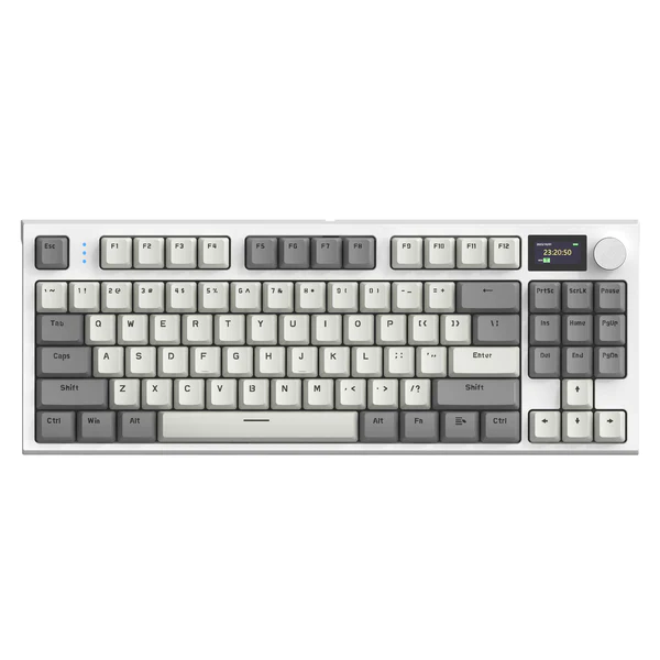 Attack Shark K86 Wireless Mechanical Keyboard Retro Grey