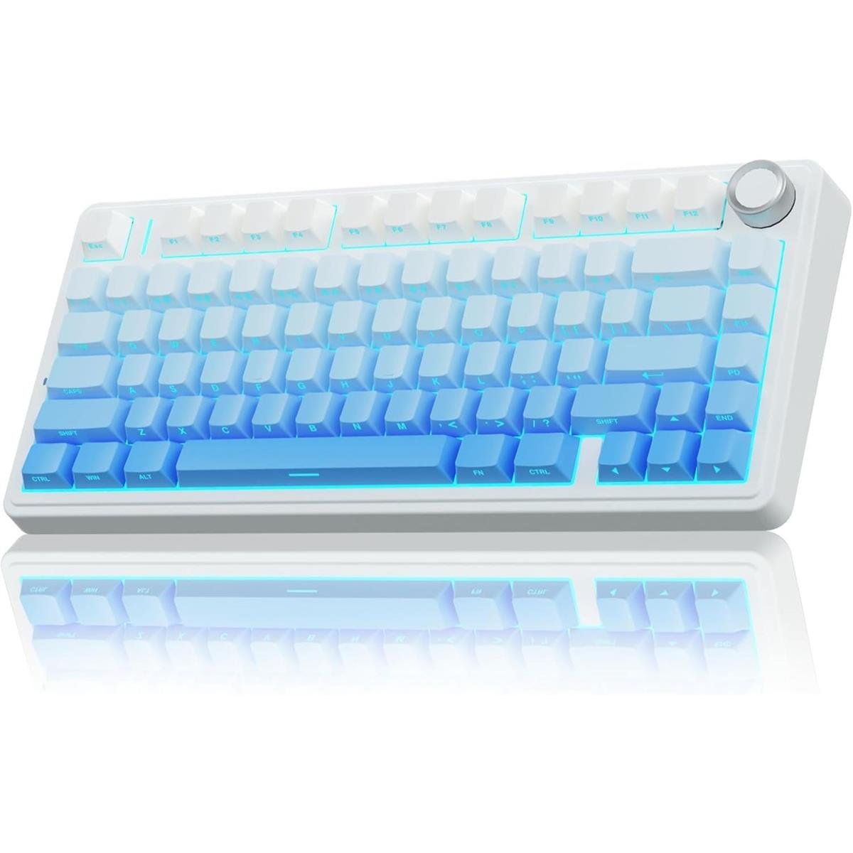 Aula F75 Wireless Mechanical Keyboard – Gradient Blue