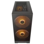 Cougar Airface 180 Mid-Tower ATX Case with 3 ARGB Fans - Black - Image 4