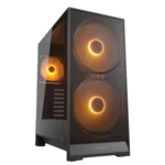 Cougar Airface 180 Mid-Tower ATX Case with 3 ARGB Fans - Black