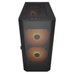 Cougar Airface Flo RGB Mid-Tower ATX Case with 3 ARGB Fans - Black - Image 5