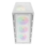 Cougar Airface Pure RGB Compact Mid-Tower ATX Case with 4 Auto RGB Fans - White - Image 4