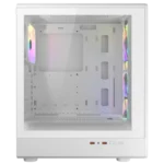 Cougar Airface Pure RGB Compact Mid-Tower ATX Case with 4 Auto RGB Fans - White - Image 5