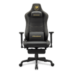 Cougar Armor EVO S Breathable PVC Leather Gaming Chair with 3D Adjustable Armrest & Retractable Footrest