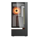 Cougar CFV235 RGB Free-Floating Mid-Tower ATX Case with 3 ARGB Fans - Black - Image 2