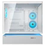 Cougar CFV235 RGB Free-Floating Mid-Tower ATX Case with 3 ARGB Fans - White - Image 3