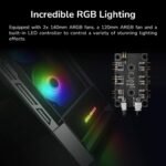 Cougar Duoface RGB Mid-Tower ATX Case - Black - Image 8