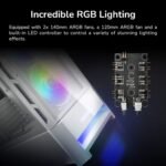 Cougar Duoface RGB Mid-Tower ATX Case - White - Image 9