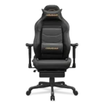 Cougar Explore Neo Gold Premium PVC Leather Gaming Chair with Retractable Footrest