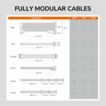 Cougar GEX Pro 850W 80 PLUS Gold Fully Modular ATX Power Supply - Image 12